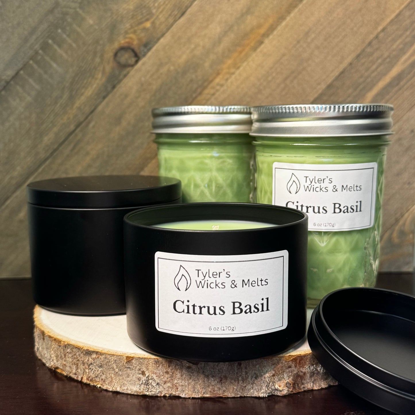 Citrus Basil - Candle