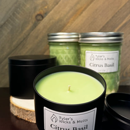 Citrus Basil - Candle