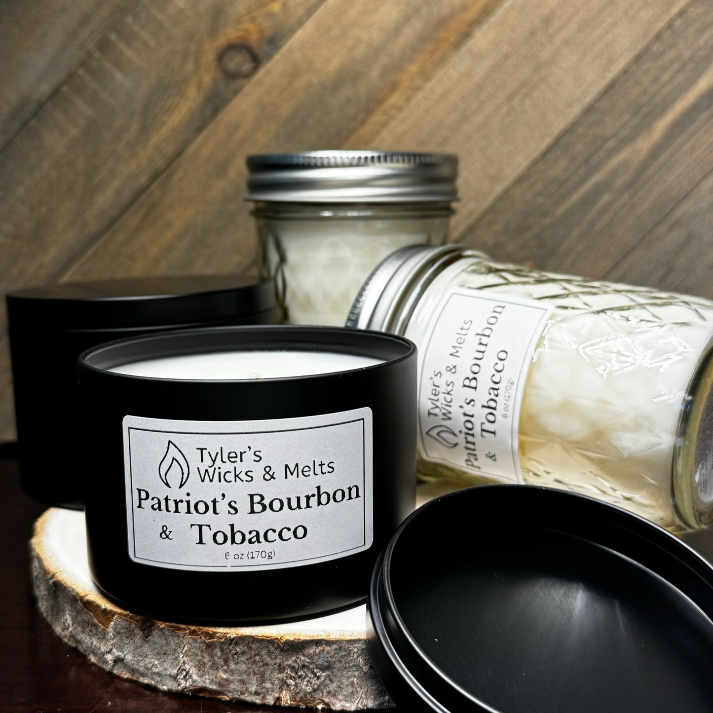 Patriot's Bourbon & Tobacco - Candle