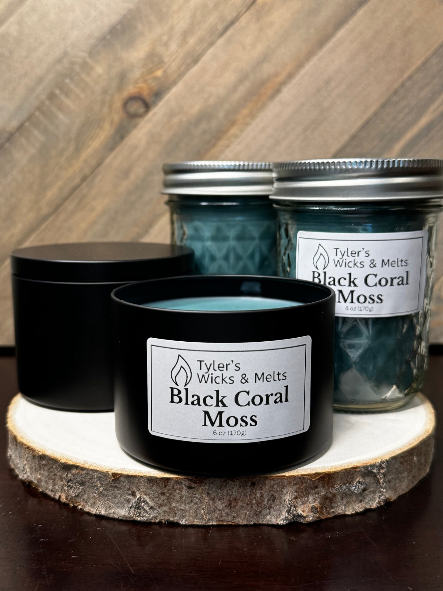 Black Coral Moss - Candle