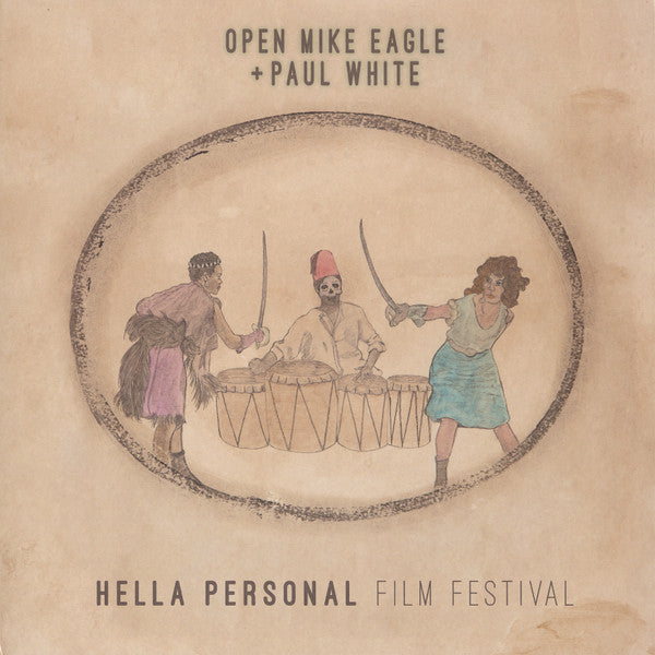 (Open Mike Eagle + Paul White (4)) Hella Personal Film Festival - LP Vinyl [SIGNED]