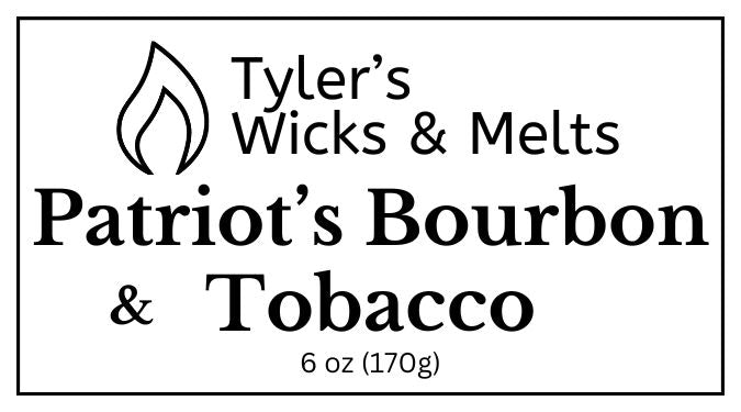 Patriot's Bourbon & Tobacco - Candle