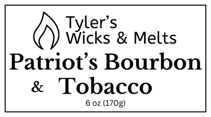 Patriot's Bourbon & Tobacco - Candle