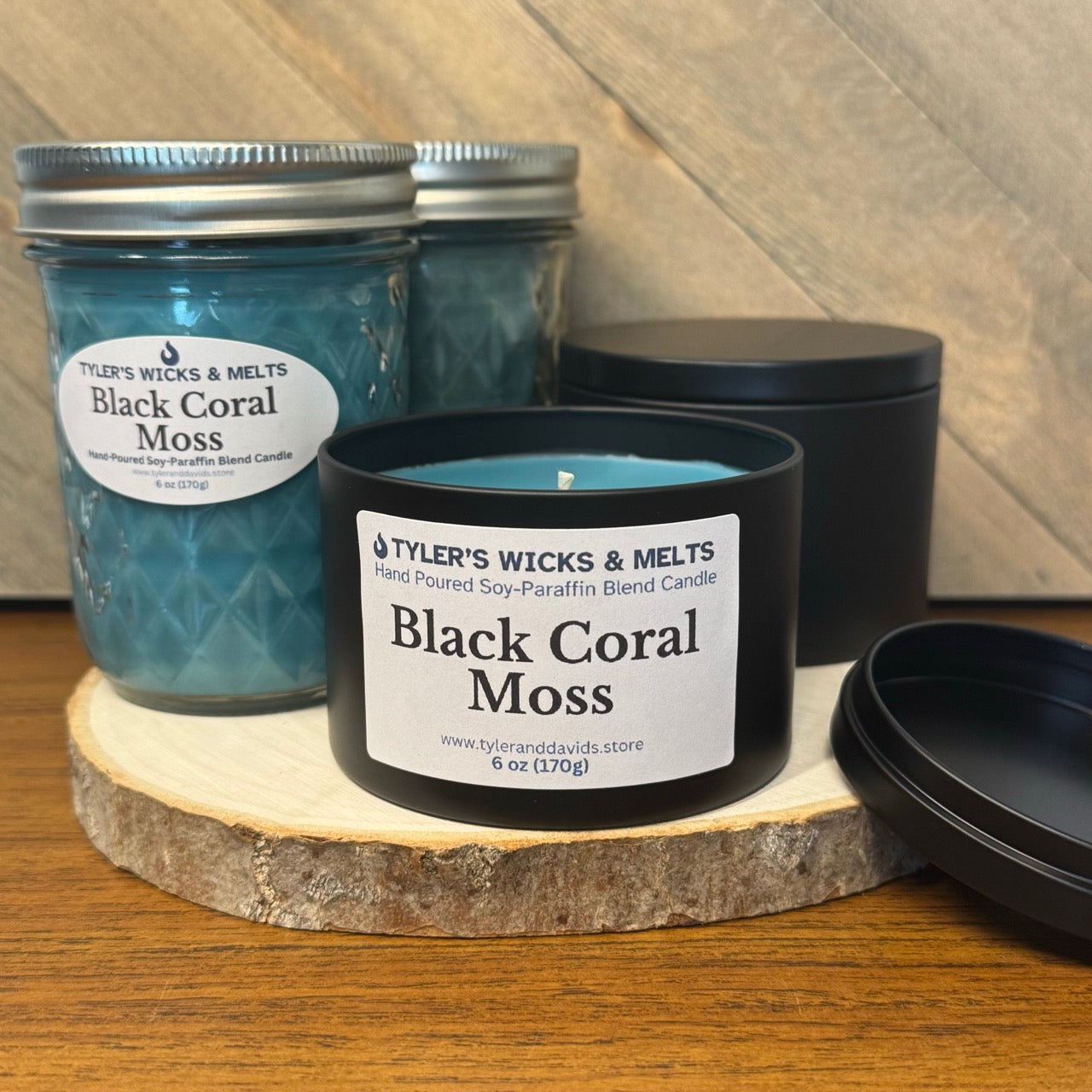 Black Coral Moss - Candle